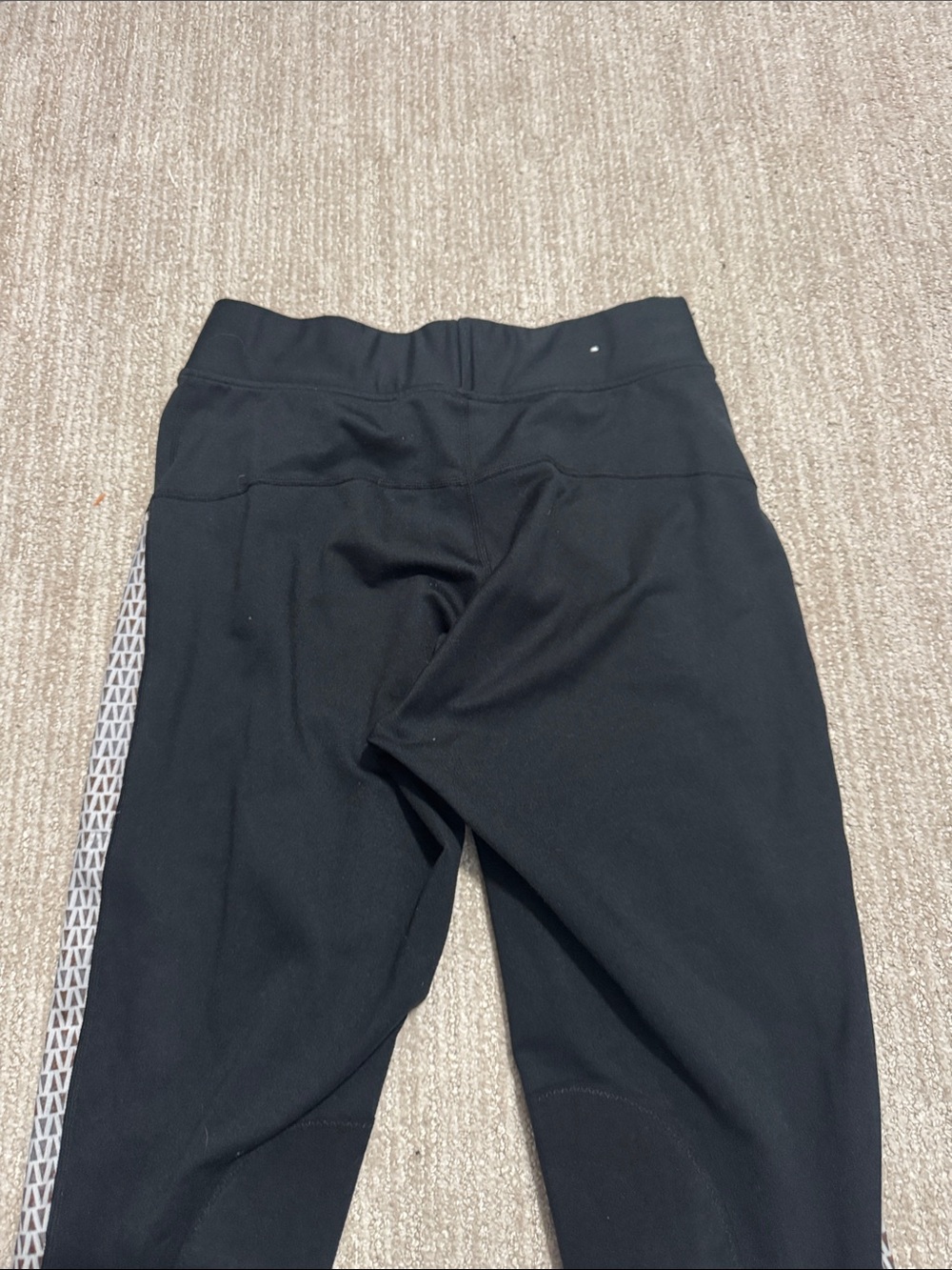 Kerrits Woman's S Black Free Style Knee Patch Riding Pants Equestrian Breeches - Picture 9 of 10